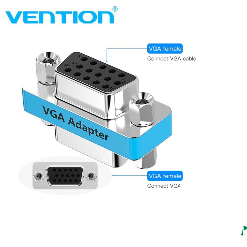 [Mã 2404EL10K giảm 10K đơn 20K] Đầu nối VGA to VGA Vention DDCI0 - BEN