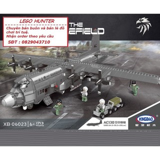 Army Máy bay vận tải quân sự AC130 gunship Xingbao XB 06023