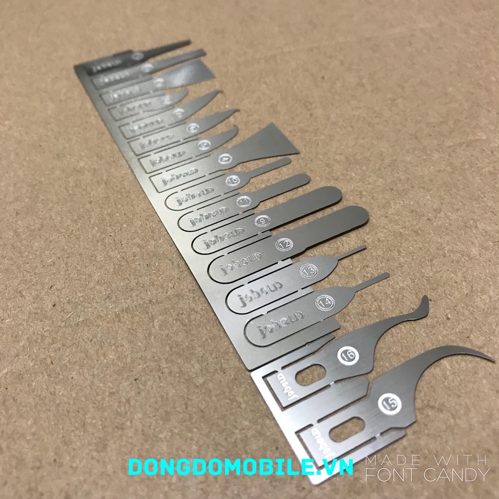 Lưỡi dao đa năng 14-16 lưỡi siêu mỏng