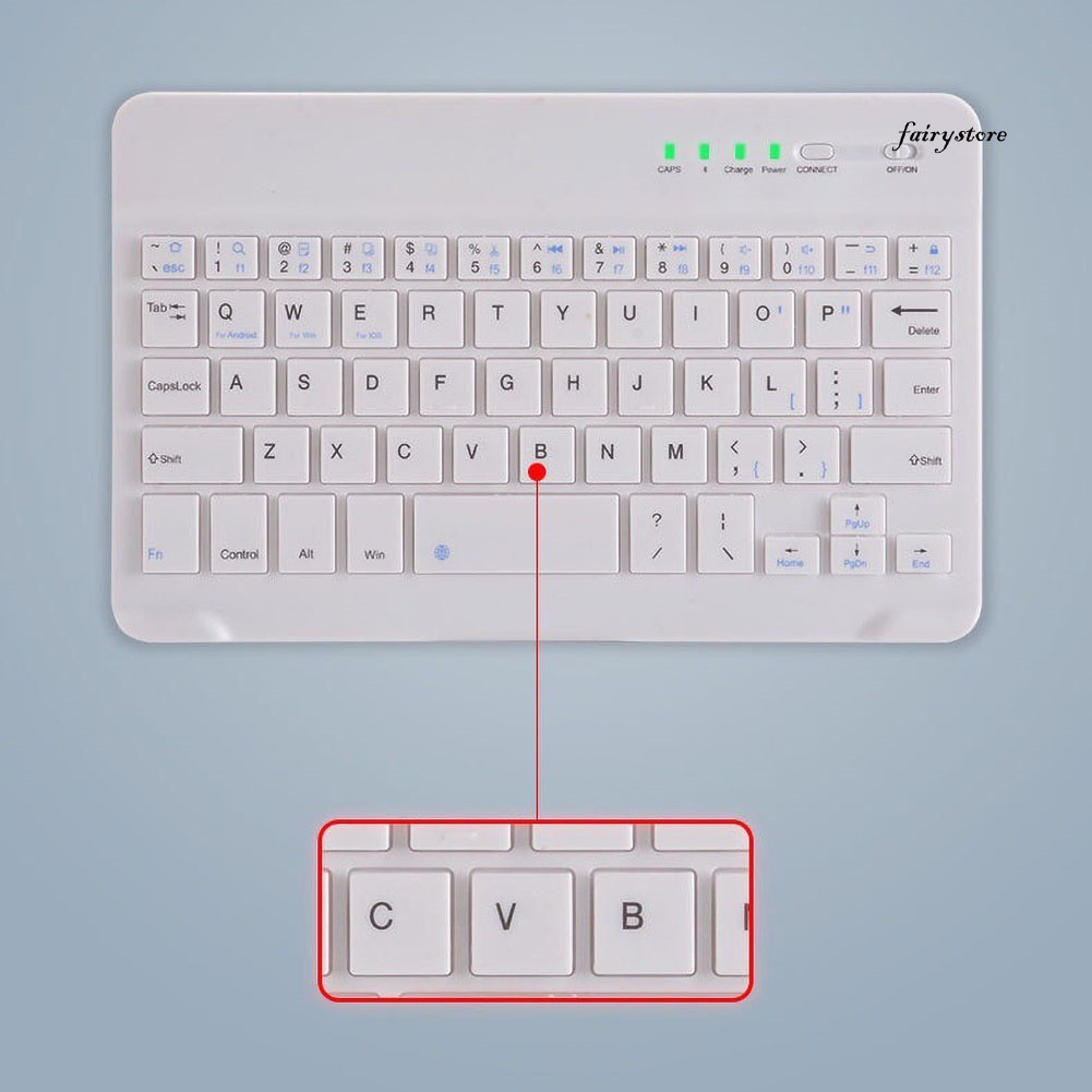Bàn Phím Không Dây Kết Nối Bluetooth Cho Ipad Phone Tablet
