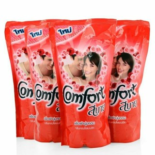 Nước Xả Vải Comfort Thái Lan Màu Đỏ 580ml