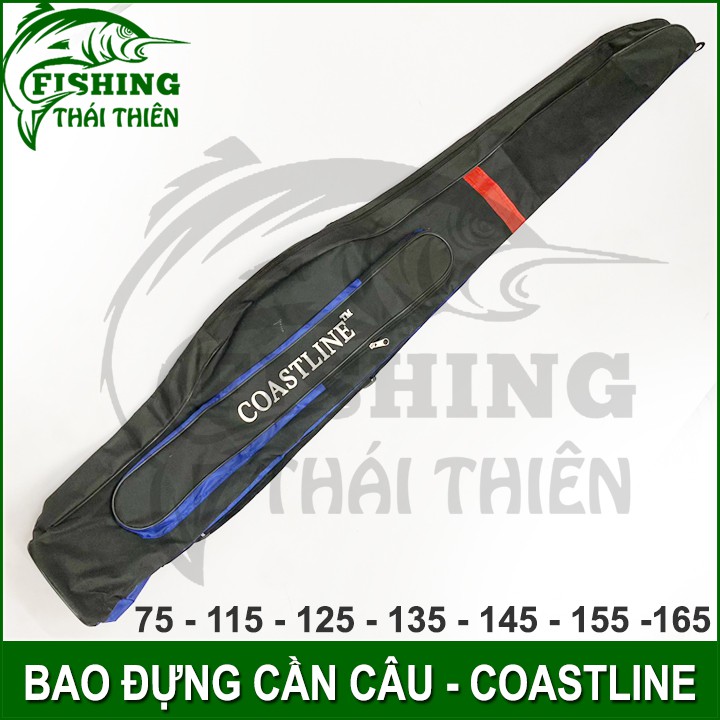 Túi đựng cần câu cá, Bao cần máy Coastline siêu bền nhiều kích thước