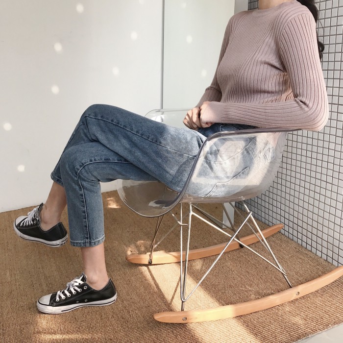 [Video ] Quần Jeans nữ baggy lưng cao Ulzzang Quảng Châu QDJ36 (Mom Jeans)