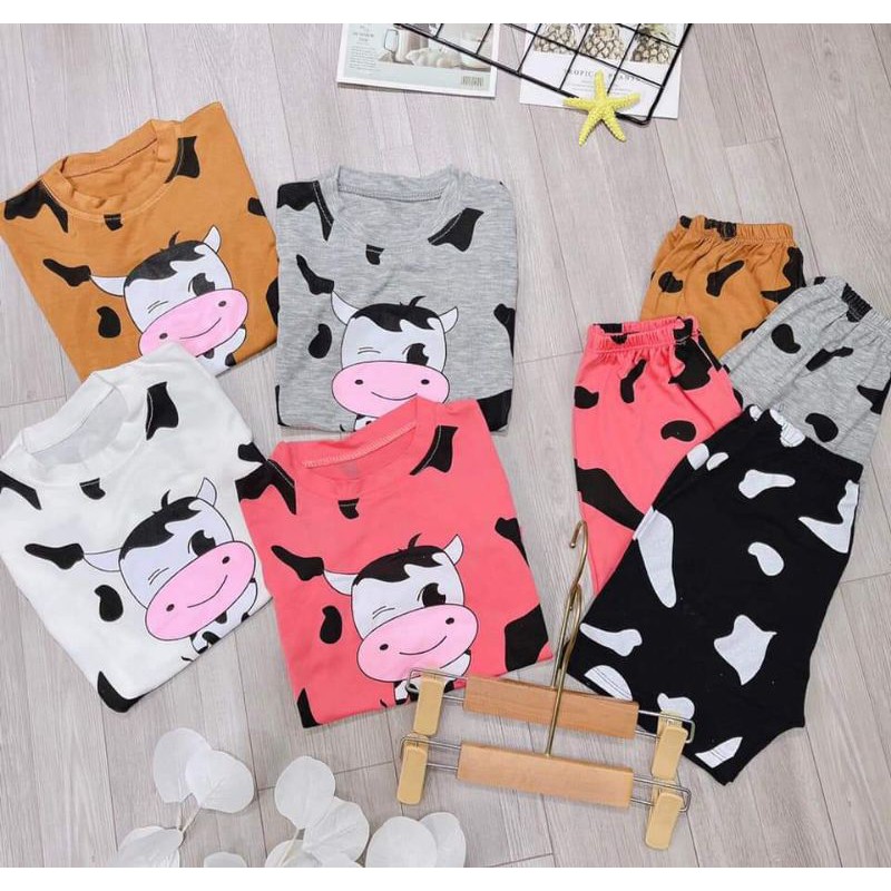 🐄🐄Bộ bò sữa cotton 4 chiều cho bé yêu🐄Phù hợp cho cả bé trai và bé gái