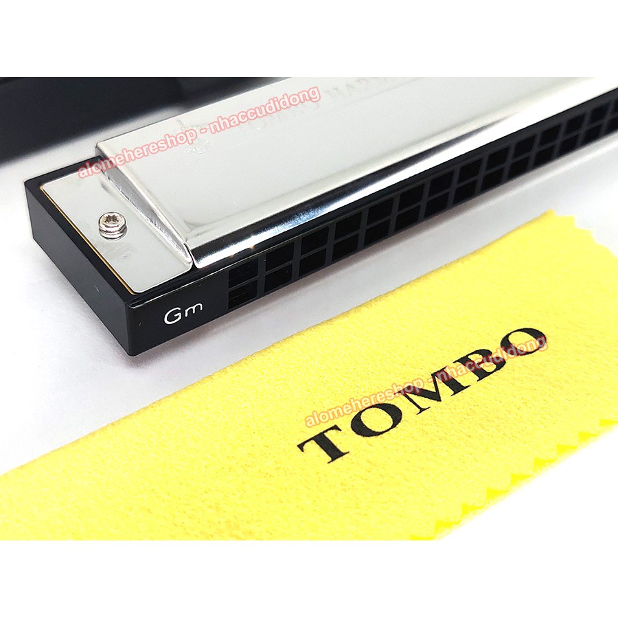 Kèn harmonica tremolo Tombo Hope 24 6624 Key Gm Tone Sol Thứ Có Clip Test Âm