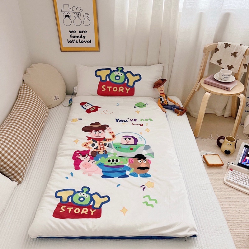 Túi Ngủ Cho Bé Mùa Đông, Túi Ngủ Trẻ Em Chất Liệu Nỉ Mềm Mịn Nhiều Hình Ngộ Nghĩnh (KT120x150cm)