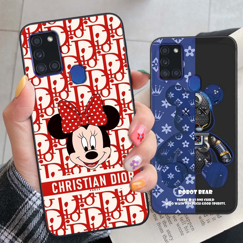 Ốp lưng Samsung  A21S hình thương hiệu, thời trang, cute, đáng yêu
