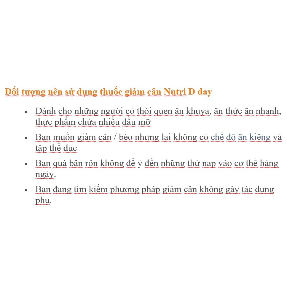 [Hiệu Quả] Viên Uống Giảm Cân Cực Mạnh NUTRI D-DAY DIET Hàn Quốc 60V | BigBuy360 - bigbuy360.vn
