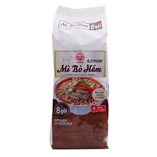 Lốc 8 gói Mì bò hầm Ottogi gói 120g