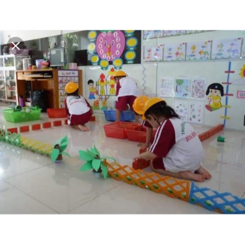 Mũ công nhân, mũ bảo hộ cho bé