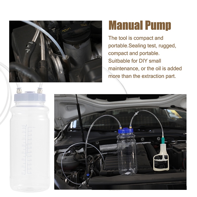 Ống Bơm Dầu 2L Chuyên Dụng Cho Xe Hơi / Xe Tải / Mô Tô