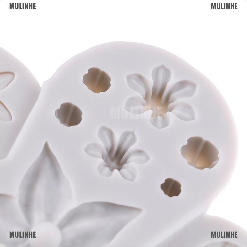 Khuôn silicone Tạo Hình Hoa Trang Trí Bánh