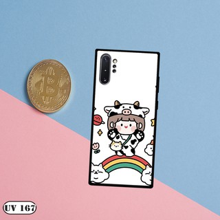 Ốp lưng nhám Samsung Galaxy Note 10 plus - in hình
