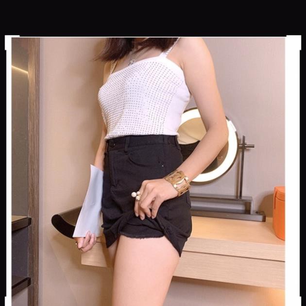 12.12 Xả - Chân Váy Cạp Cao Qua Rốn Có Quần Trong - Quần Váy Jeans Size Đại Y88 ' 2021 . ᴬ | BigBuy360 - bigbuy360.vn