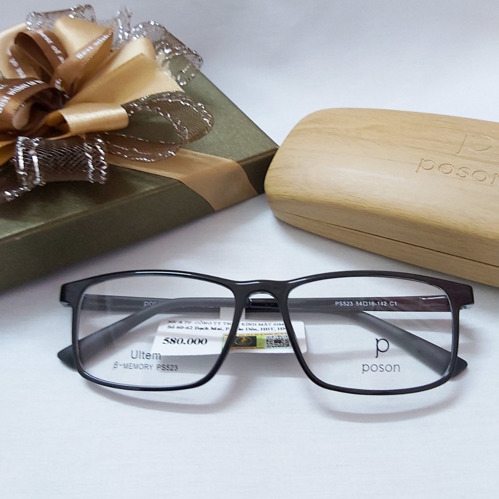 Gọng Kính Hàn Quốc POSON ultem cao cấp Made in Korea
