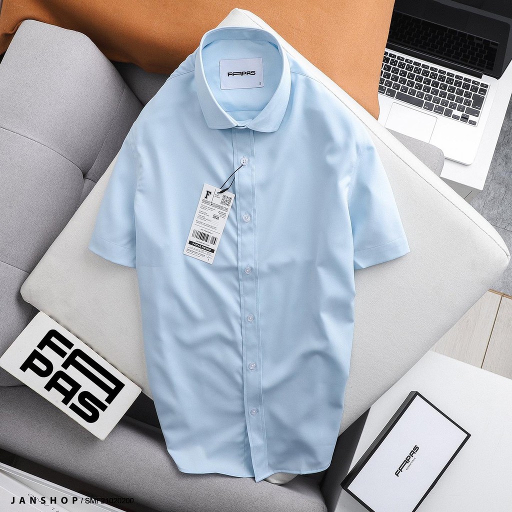 SƠ MI FAPAS REGULAR TRƠN TAY NGẮN | BigBuy360 - bigbuy360.vn