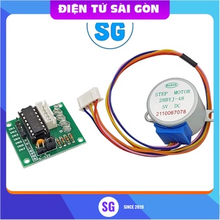 Mạch Điều Khiển Động Cơ Bước ULN2003 + Động Cơ Bước 5V - 9OQR