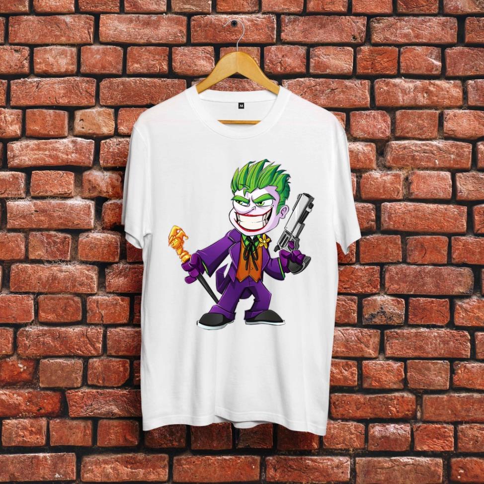 💚Áo Thun Joker - Áo Thun Gã Hề - Joker T-Shirt - DC Comics T-Shirt siêu đẹp - JOKER-040