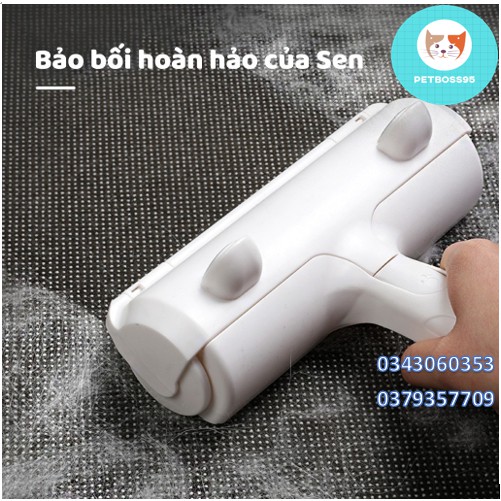 CÂY LĂN LÔNG TĨNH ĐIỆN LÀM SẠCH LÔNG THÚ CƯNG TRÊN GIƯỜNG CHĂN ĐỆM SOFA