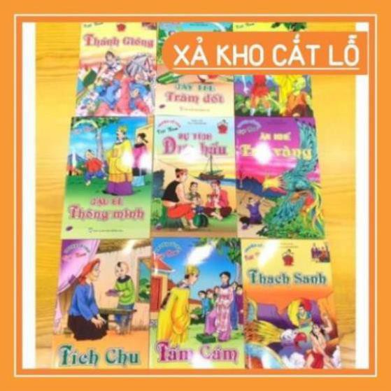 (Siêu sale)  (Không trùng lặp) Combo 20 tranh cổ tích cho bé