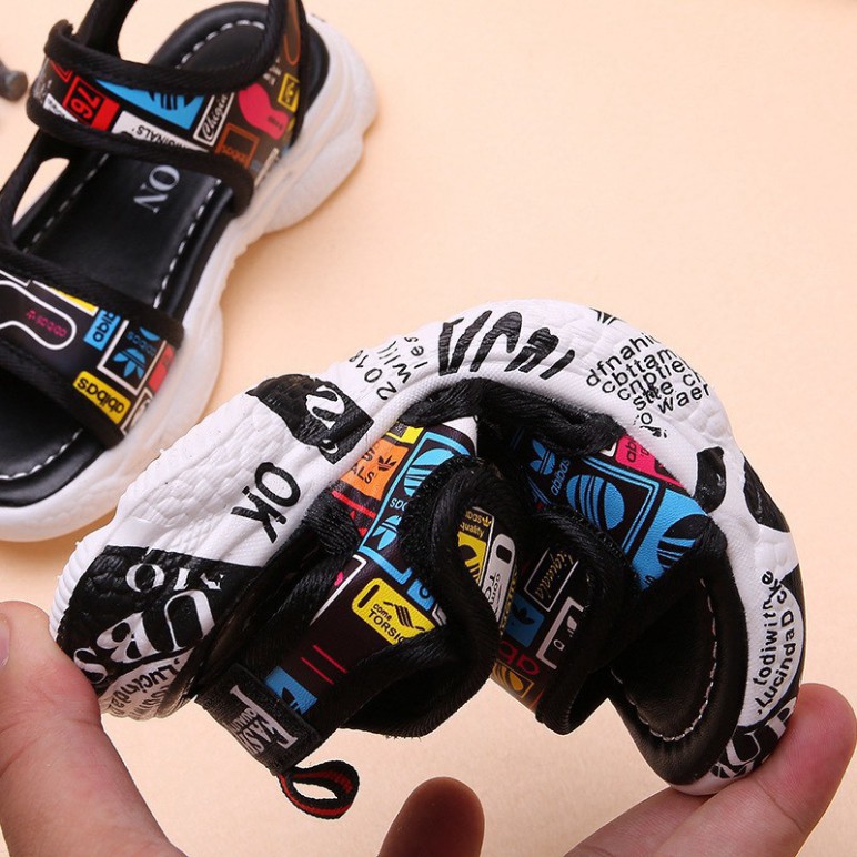 Dép sandal bé trai và bé gái cao cấp - Dép quai hậu chống trơn chống vấp cho bé (20328)