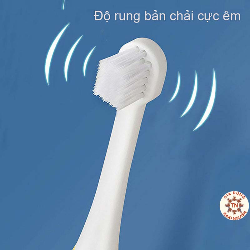 Bàn chải đánh răng tự động cho bé dùng pin - hàng cao cấp [BÀN CHẢI EM BÉ]