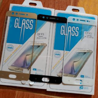 Cường lực Oppo F3 3D full màn hình