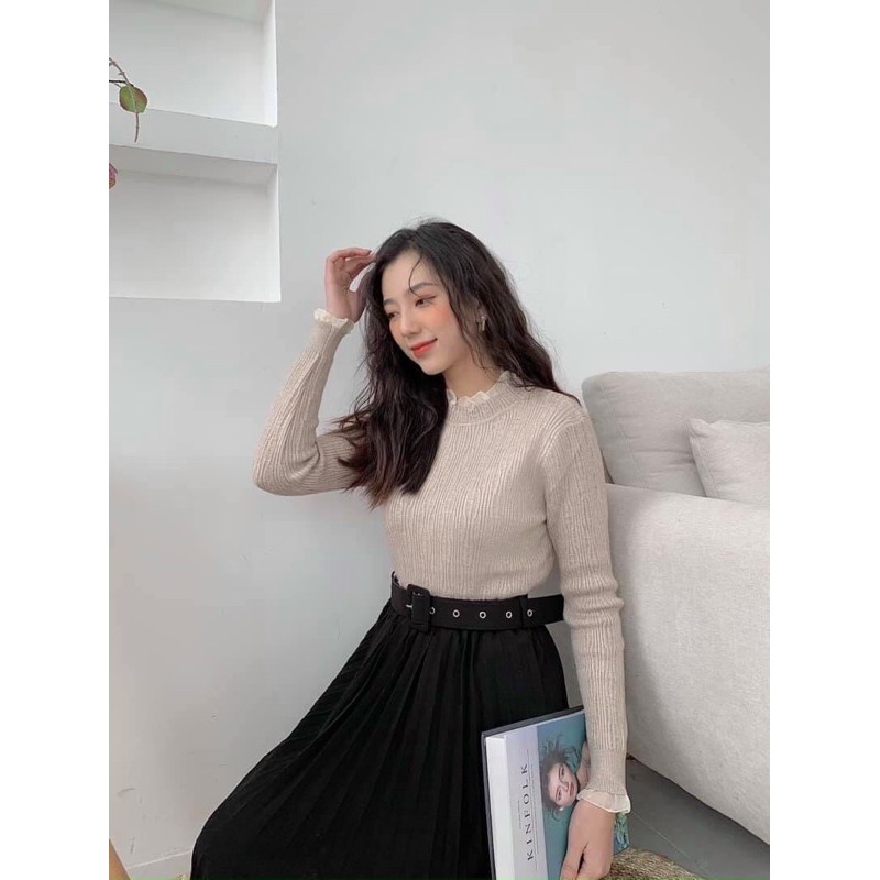 Chân váy xếp ly kèm đai cực xinh .Sỉ 115k | BigBuy360 - bigbuy360.vn