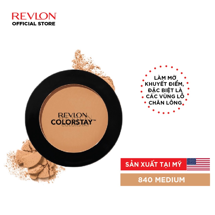 Phấn nén lâu phai Revlon Colorstay Press Powder 8.4g