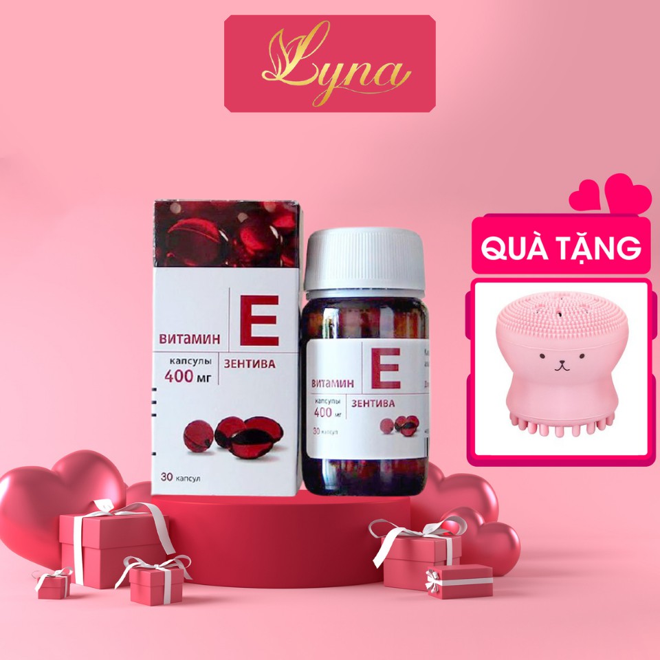 Vitamin e đỏ Nga MIRROLLA , vitamin e 270mg và vitamin e 400mg làm đẹp da, sáng mắt, cân bằng nội tiết tố nữ.
