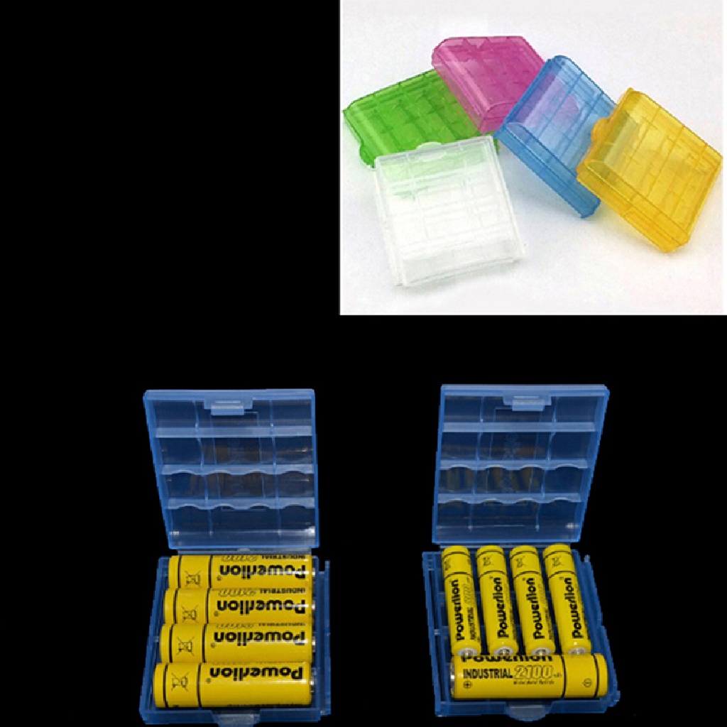 Bộ 2 Hộp Nhựa Mini Đựng Vật Dụng Cho AAA / AA