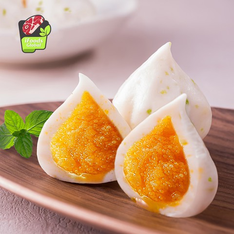 Viên thả lẩu trứng cua nhập khẩu Malaysia