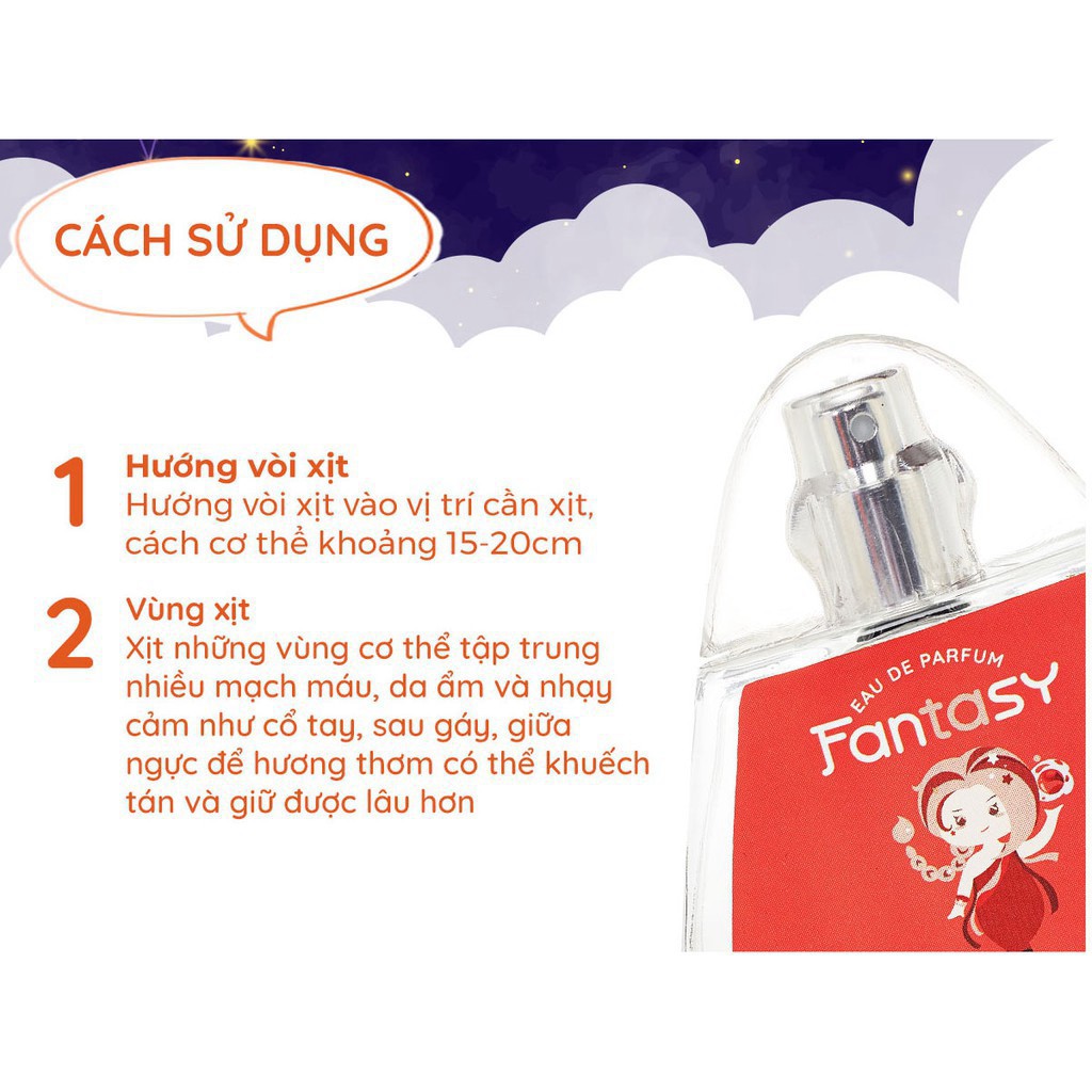 Nước Hoa Fantasy 12 Cung Hoàng Đạo Thiên Yết - Scorpio 20 ml