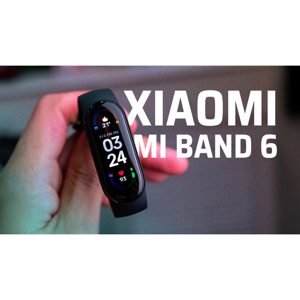 Vòng tay thông minh theo dõi sức khỏe xiaomi Mi band 6/Xiaomi Redmi Smart Band Pro BHR5501GL M2101B1 Bản quốc tế