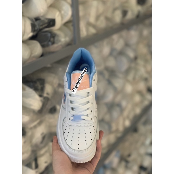 Giày sneaker aF1 sneaker basic đen/trang