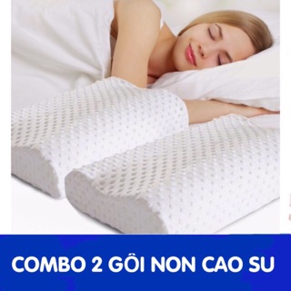 Combo 2 Gối non cao su cho người lớn