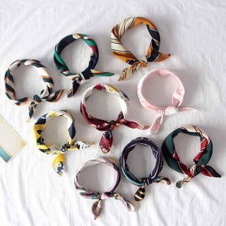 Khăn lụa Chifon khổ vuông 50 x 50cm | Khăn quàng lụa