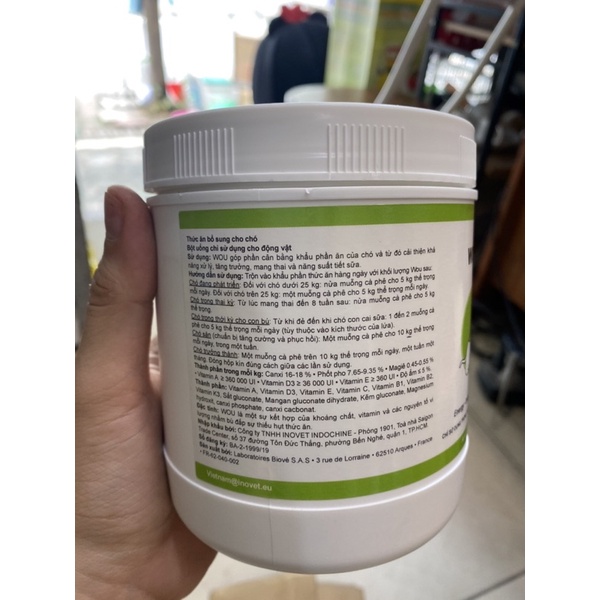 Bột khoáng dinh dưỡng Wou 500g