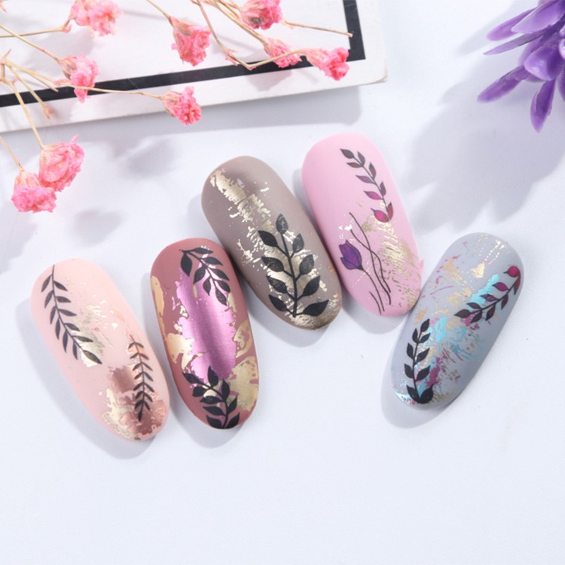 [Hàng mới về] Set 29 sticker họa tiết xinh xắn kiểu bóng nước trang trí móng nghệ thuật