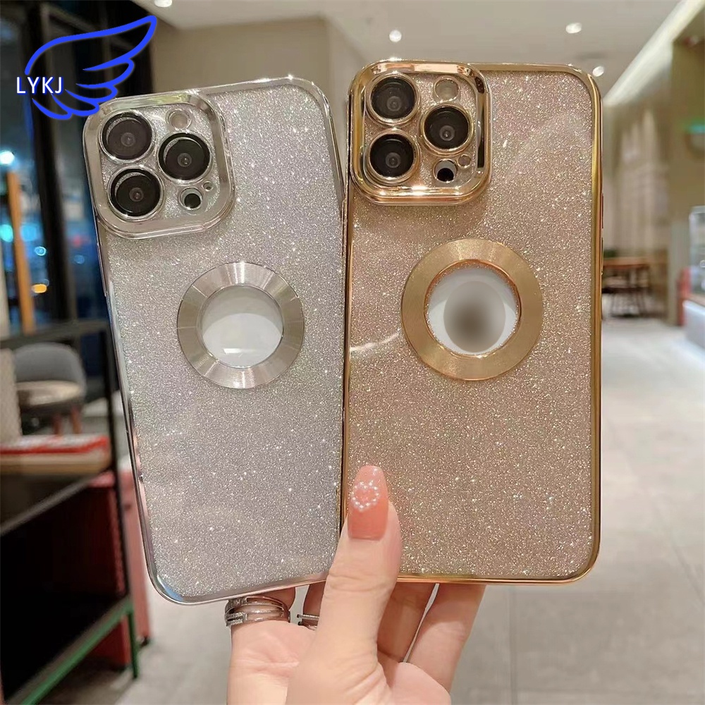 Ốp Điện Thoại TPU Mạ Điện Họa Tiết CD Cao Cấp Chống Rơi Cho iPhone 13promax 11 12pro xsmax xs xr