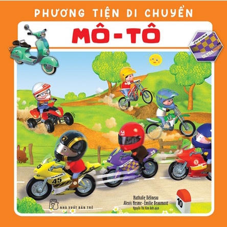 Sách NXB Trẻ Phương tiện di chuyển. Mô-tô