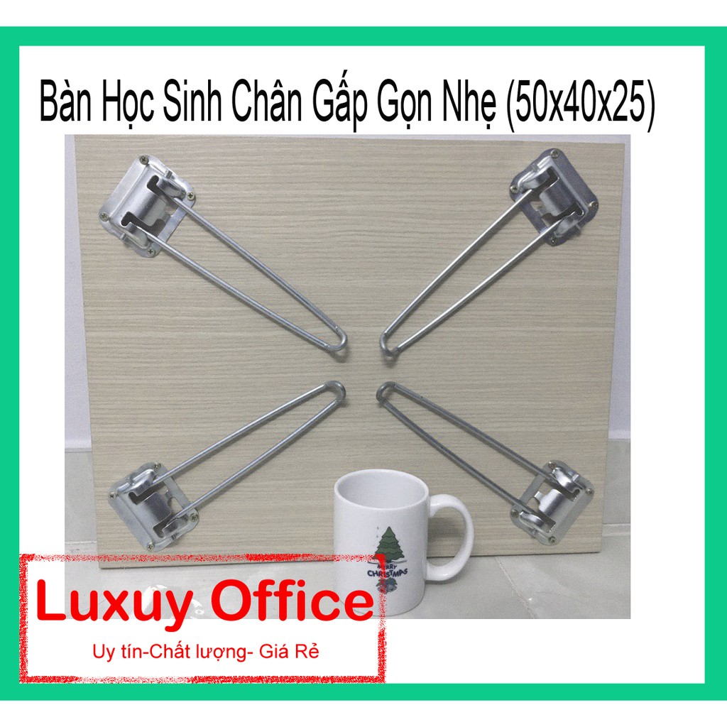 [Luxuryoffice] Bàn Học Sinh Chân Gấp Gọn Nhẹ (50x40x25 cm) | BigBuy360 - bigbuy360.vn