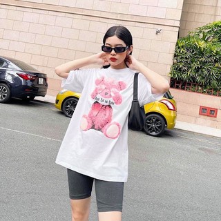 Áo thun gấu oversize siêu kute