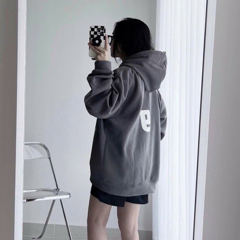 Áo Hoodie  Nữ Kiểu Chui Đầu NÓN CÓ CÚC BẤM, In SỐ 9 SAU LƯNG DỄ THƯƠNG, Chất Liệu Vải NỈ Dày Dặn Mẫu mới hot Trend TP99