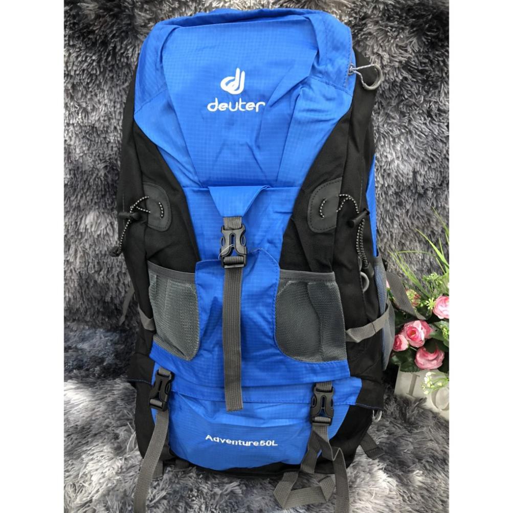 Giá sập sàn - Balo Phượt thời trang Deuter Adventure 50L, chống nước cực tốt, siêu chắc chắn