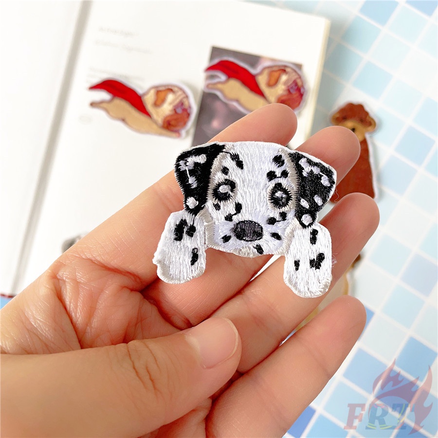☸ Sticker Ủi Thêu Hình Động Vật Hoạt Hình ☸ 1 Sticker Ủi Thêu Hình Huy Hiệu