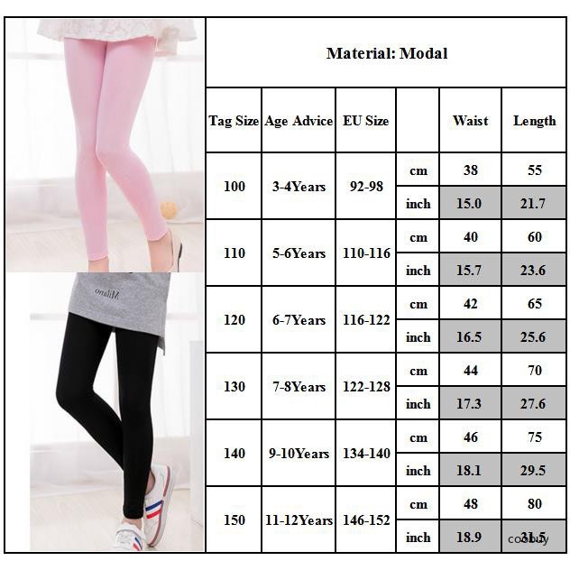 Rẻ quần legging dài bé gái chất zip từ thoải mái độ đàn hồi