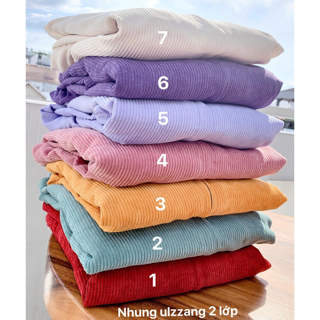 Áo Khoác Nhung Tăm Nữ Ulzzang | Freesize | Ginny.Brand | BigBuy360 - bigbuy360.vn