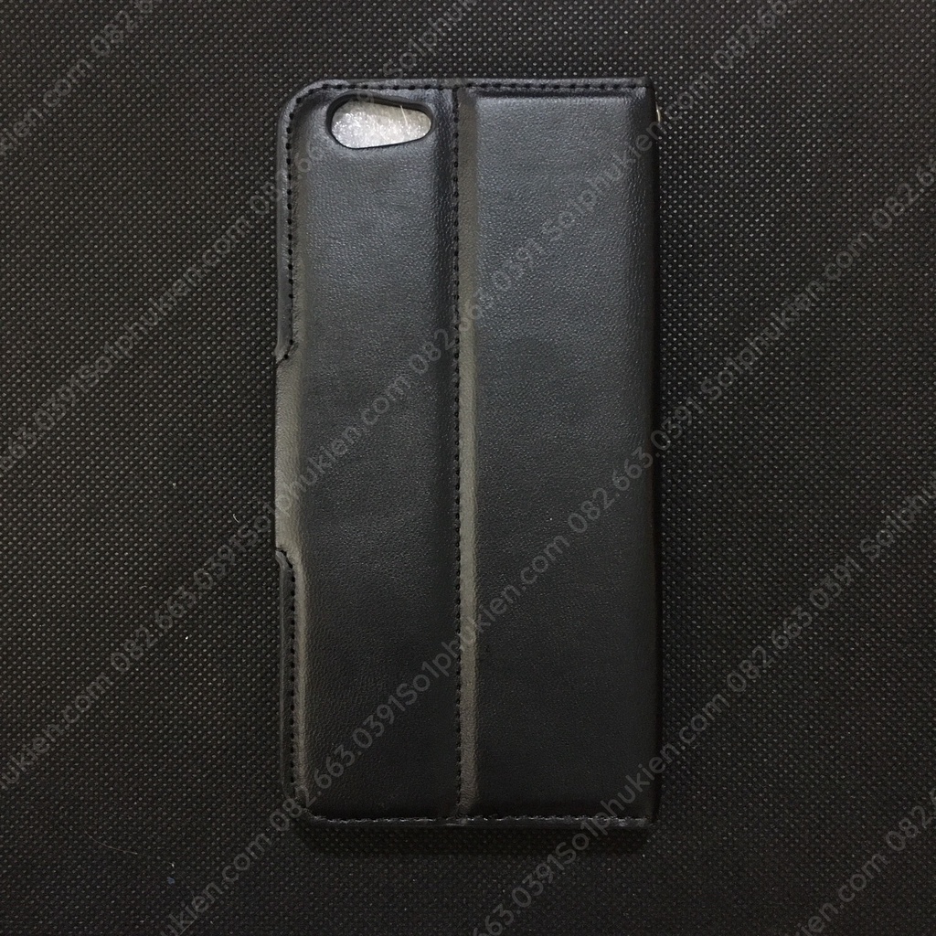 Bao da Oppo A39 (neo 9s) sang trọng, da chất, có ngăn để thẻ, chống xem phim