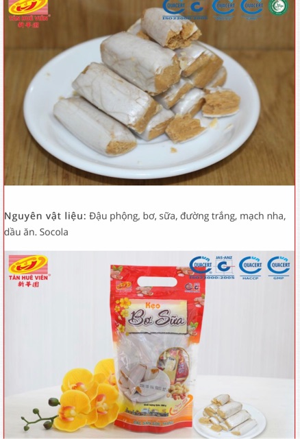 Hot hot hot Kẹo Đậu Phộng Bơ Sữa - Tân Huê Viên